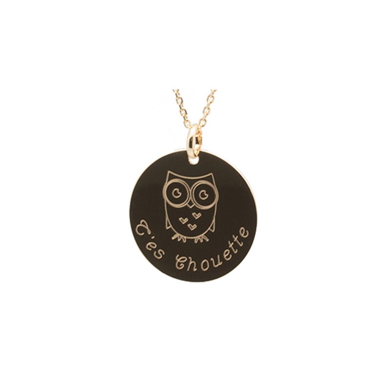 Pendentif t'es chouette Pendentif t'es chouette