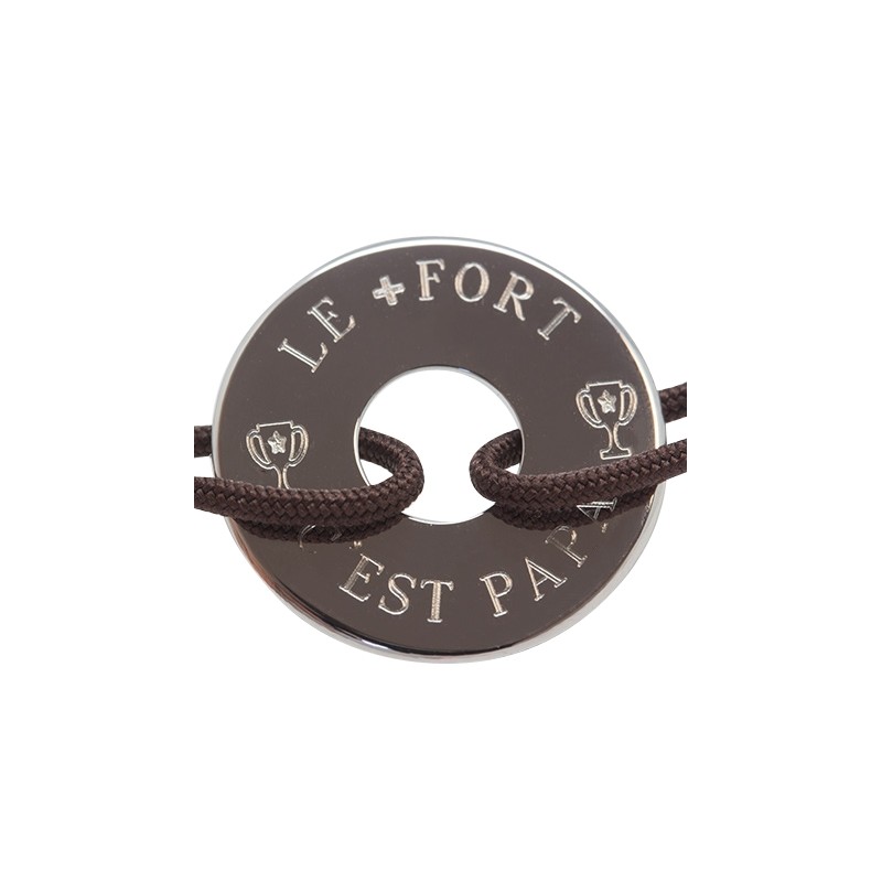 Bracelet Papa le plus fort - Argent Bracelet Papa le plus fort - Argent