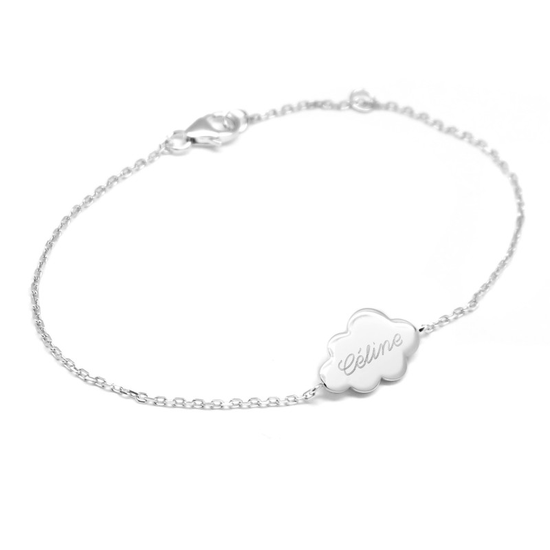 Bracelets chaine nuage - Argent Bracelets chaine nuage - Argent