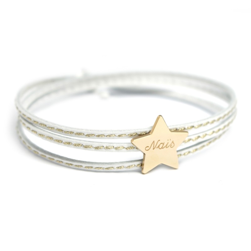 Bracelet Amazone Star - Plaqué or Bracelet Amazone Star - Plaqué or