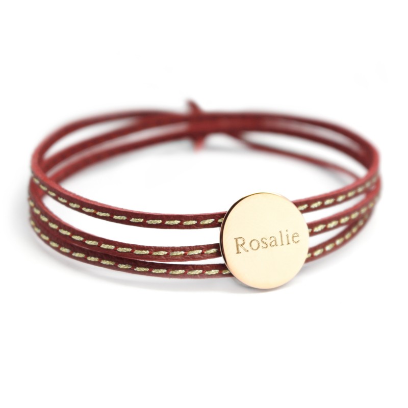 Bracelet Amazone Médaille - Plaqué or Bracelet Amazone Médaille - Plaqué or