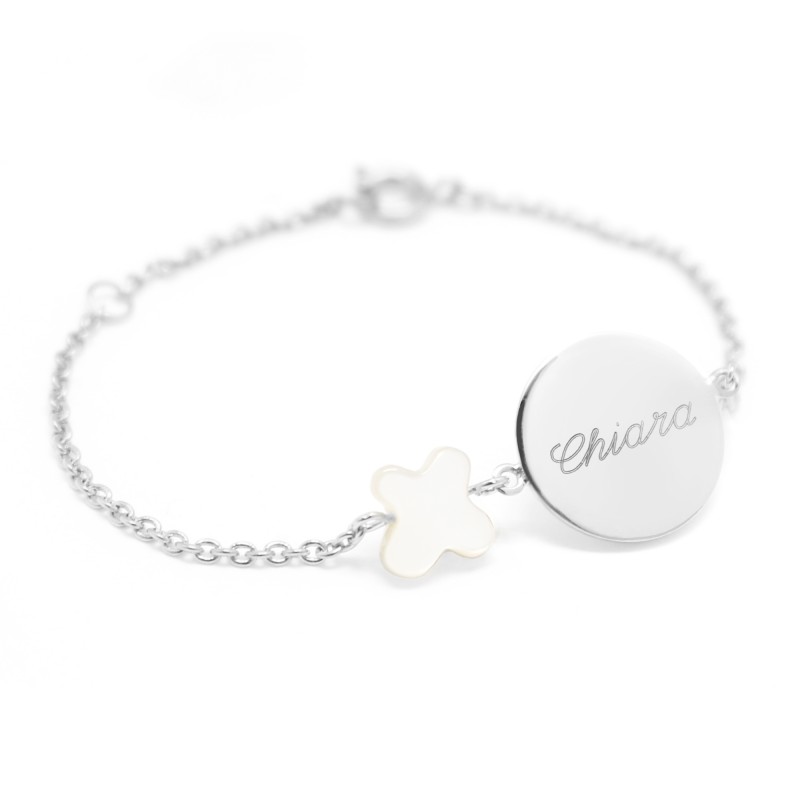 Bracelet Lovely Nacre Papillon - Argent Bracelet Lovely Nacre Papillon - Argent