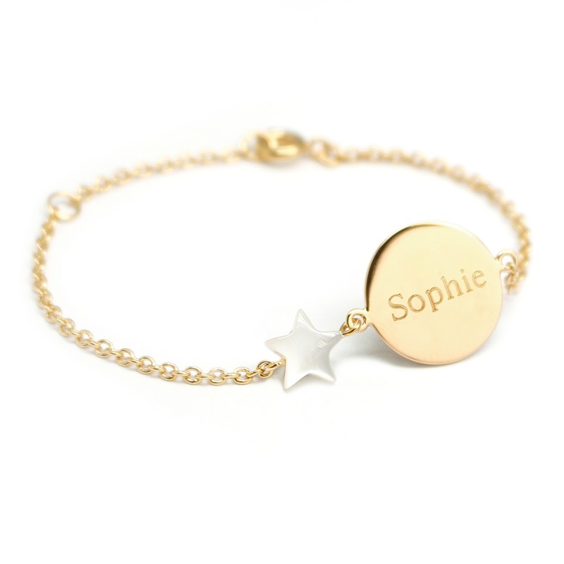 Bracelet Lovely Nacre Star - Plaqué or Bracelet Lovely Nacre Star - Plaqué or