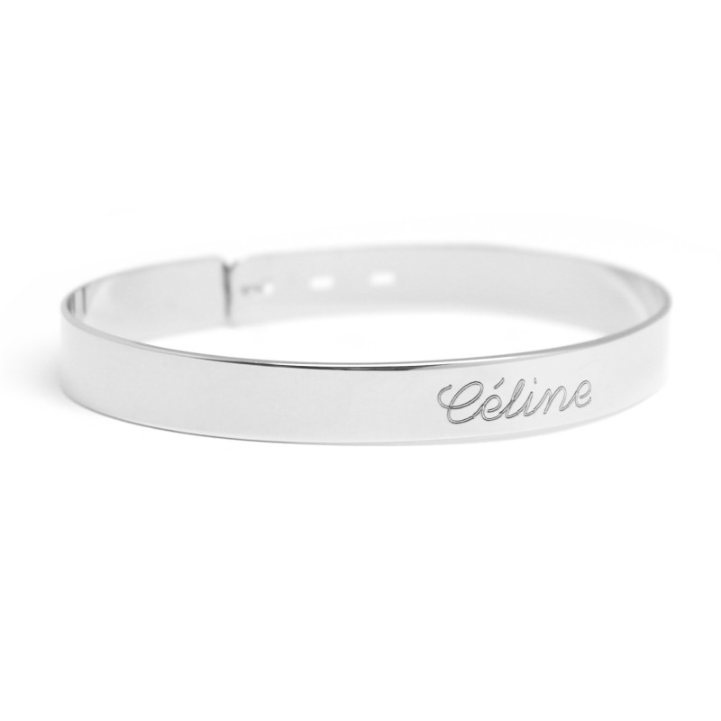 Jonc Ruban large - Argent Jonc Ruban large - Argent